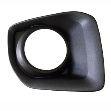 Bumper Insert Front Right Fog Lamp Bezel w/o Chrome Trim Black for GMC Canyon SL Base SLT SLE All Terrain 2015-2020