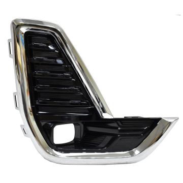 Bumper Insert Front Right Fog Lamp Bezel w/Fog Lamps Chrome for GMC Acadia 2020-2023