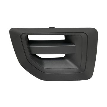 Bumper Insert Front Right Chrome Bumper Fog Lamp Opening Cover w/o Fog Lamps for GMC Sierra 2500 HD Sierra 3500 HD