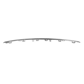 Bumper Cover Molding Front w/o All Terrain Pkg Black for GMC Acadia 2017-2019