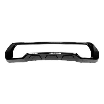 Bumper Cover Molding Front Black for GMC Sierra 2500 HD Sierra 3500 HD