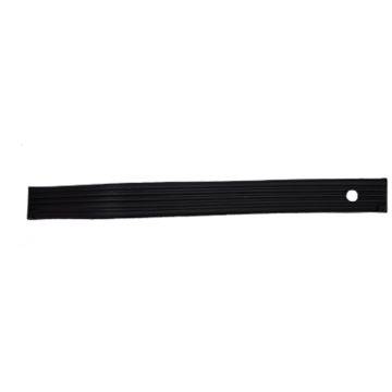 Bumper Impact Strip Front Left 2-Piece Type Black for Chevrolet C1500 C2500 C3500 K1500 K2500 K3500 GMC C1500 C2500 C3500 K1500 K2500 K3500