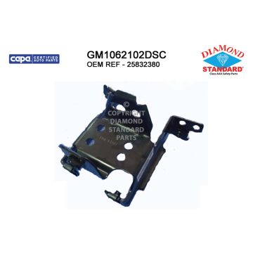Bumper Support Front Left Inner Bracket CAPA for GMC Sierra 2500 HD Sierra 3500 HD