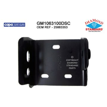 Bumper Support Front Right Inner Bracket CAPA for Chevrolet Silverado 2500 HD 2011-2014
