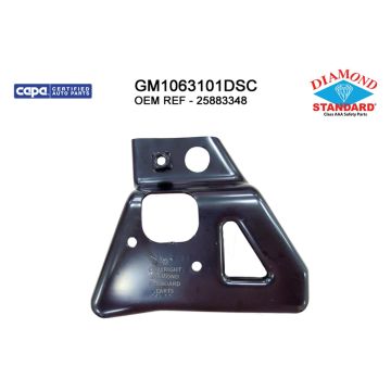 Bumper Support Front Right Outer Extension Bracket CAPA for Chevrolet Silverado 2500 HD 2011-2014