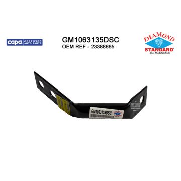 Bumper Support Front Right Support Brace Bracket CAPA for Chevrolet Silverado 1500 Silverado 1500 LTD GMC Sierra 1500 Sierra 1500 Limited