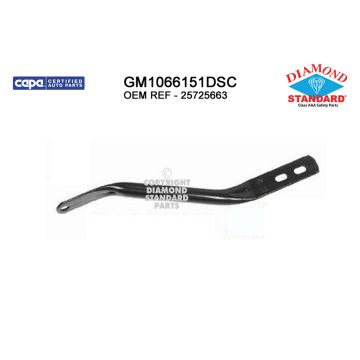Bumper Bracket Front Bumper Bar Brace Left or Right CAPA for Chevrolet Express 1500 Express 2500 Express 3500 GMC Savana 1500 Savana 2500 Savana 3500