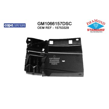 Bumper Bracket Front Left w/7300LB GVW CAPA for Chevrolet Express 1500 Express 2500 GMC Savana 1500 Savana 2500