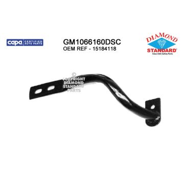 Bumper Bracket Front Left Outer Bar Brace CAPA for Chevrolet Silverado 1500 Silverado 1500 Classic GMC Sierra 1500 Sierra 1500 Classic Sierra 2500 HD Sierra 2500 HD Classic