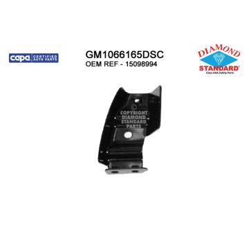 Bumper Bracket Front Left Outer Bracket CAPA for GMC Sierra 1500 Sierra 1500 Classic