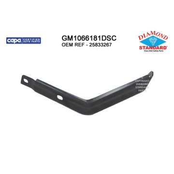 Bumper Bracket Front Left Reinforcement Bracket CAPA for GMC Sierra 1500 2007-2013