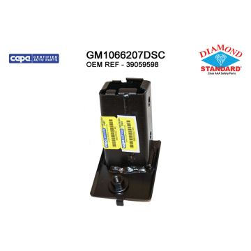 Bumper Bracket Front Left or Right CAPA for Chevrolet Cruze 2016-2019