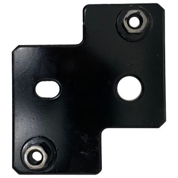 Bumper Bracket Front Left Rail Plate CAPA for Chevrolet Colorado GMC Canyon