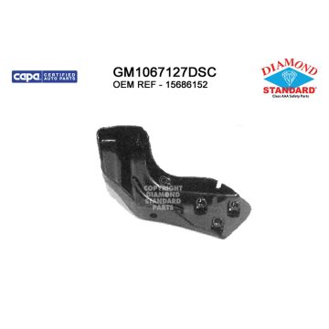 Bumper Bracket Front Right Bracket To Bar Brakcet To Bar CAPA for Chevrolet Blazer C1500 Suburban C2500 C3500 K1500 K2500 K3500 Tahoe GMC C1500 Suburban C2500 C3500 K1500 K2500 K3500 Yukon