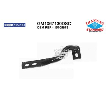Bumper Bracket Front Right 2500 Outer Bar Brace CAPA for Chevrolet Silverado 2500 Silverado 3500 Suburban 1500 Suburban 2500 GMC Sierra 2500 Sierra 3500 Yukon XL 2500