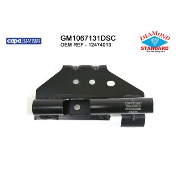 Bumper Bracket Front Right Impact Bar Bracket CAPA for Cadillac Escalade Chevrolet Silverado 1500 Suburban 1500 Tahoe GMC Sierra 1500 Yukon Yukon XL 1500