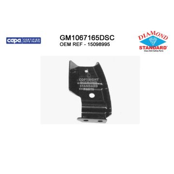 Bumper Bracket Front Right Outer Bracket CAPA for GMC Sierra 1500 Sierra 1500 Classic