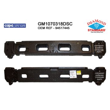 Bumper Impact Absorber Front Mexico Built CAPA for Chevrolet Trax 2017-2020