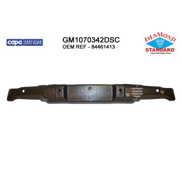 Bumper Impact Absorber Front w/o Off Road Pkg CAPA for Chevrolet Colorado LT Z71 WT Z71 LT ZR2 2021-2022