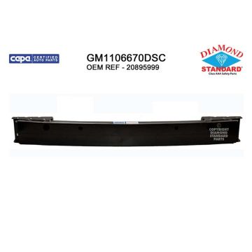 Bumper Cover Reinforcement Rear CAPA for Chevrolet Malibu Saturn Aura