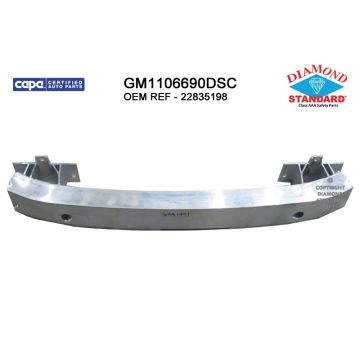 Bumper Cover Reinforcement Rear CAPA for Chevrolet Malibu Malibu Limited