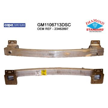 Bumper Cover Reinforcement Rear CAPA for Chevrolet Equinox 2018-2024