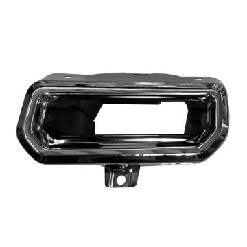 Bumper Insert Rear Left Chrome Dual Exhaust Tailpipe Sleeve for Chevrolet Silverado 1500 Silverado 1500 LTD GMC Sierra 1500 Sierra 1500 Limited