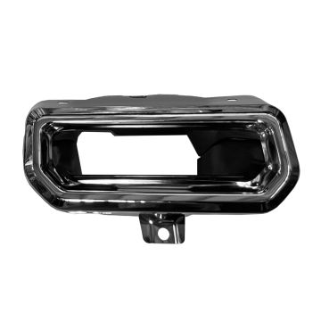 Bumper Insert Rear Right Chrome Dual Exhaust Tailpipe Sleeve for Chevrolet Silverado 1500 Silverado 1500 LTD GMC Sierra 1500 Sierra 1500 Limited