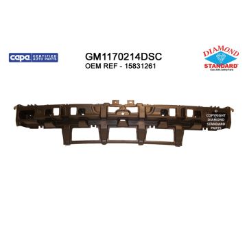 Bumper Impact Absorber Rear CAPA for Chevrolet Malibu 2008-2012