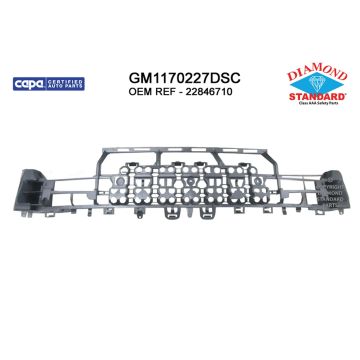 Bumper Impact Absorber Rear CAPA for Chevrolet Camaro Coupe Convertible 2010-2013