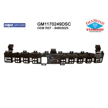 Bumper Impact Absorber Rear CAPA for GMC Acadia Denali 2017-2023
