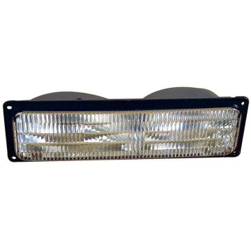 Parking Light Assembly Left Z71 w/Black Trim w/Composite Headlamps Park/Signal Combination CAPA for Chevrolet Blazer C1500 Suburban C2500 C3500 K1500 K2500 K3500 Tahoe GMC C1500 Suburban C2500 C3500 K1500 K2500 K3500 Yukon
