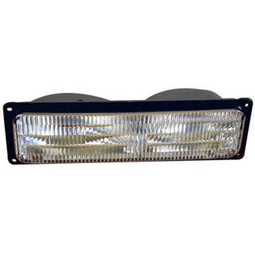 Parking Light Assembly Left Z71 w/Black Trim w/Composite Headlamps Park/Signal Combination for Chevrolet Blazer C1500 Suburban C2500 C3500 K1500 K2500 K3500 Tahoe GMC C1500 Suburban C2500 C3500 K1500 K2500 K3500 Yukon
