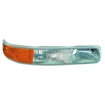 Parking Light Assembly Left w/o Bulb or Socket Includes Signal/Marker & Running Lamps CAPA for Chevrolet Silverado 1500 Silverado 2500 Silverado 2500 HD Silverado 3500 Suburban 1500 Suburban 2500 Tahoe