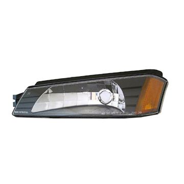 Parking Light Assembly Left Includes Signal Lamp w/Body Cladding CAPA for Chevrolet Avalanche 1500 Avalanche 2500