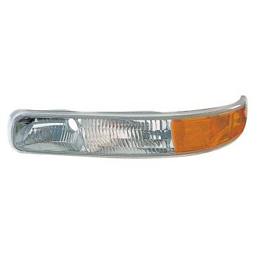 Parking Light Assembly Right w/o Bulb or Socket Includes Signal/Marker & Running Lamps CAPA for Chevrolet Silverado 1500 Silverado 2500 Silverado 2500 HD Silverado 3500 Suburban 1500 Suburban 2500 Tahoe