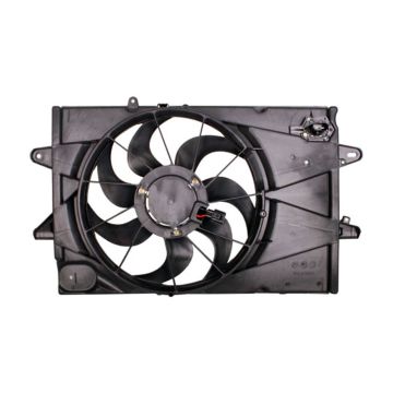 Engine Cooling Fan Assembly Motor/Blade/Shroud/Resistor Assembly for Chevrolet Equinox GMC Terrain