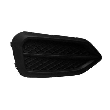Bumper Insert Front Left Fog Lamp Opening Cover w/o Fog Lamps for Honda Civic Coupe 2014-2015