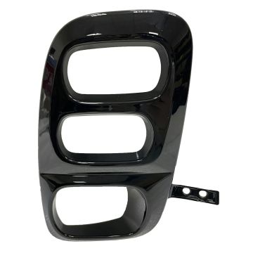 Bumper Insert Front Right Fog Lamp Bezel Gloss Black for Honda Odyssey Touring Elite Sport Black Edition 2021-2024
