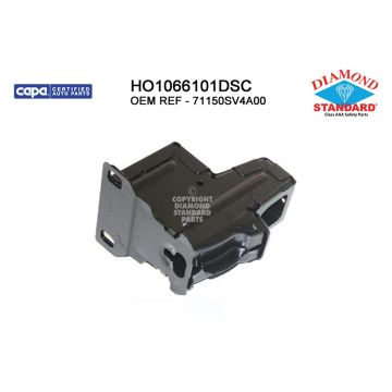 Bumper Bracket Front Left or Right CAPA for Honda Accord 1994-1997