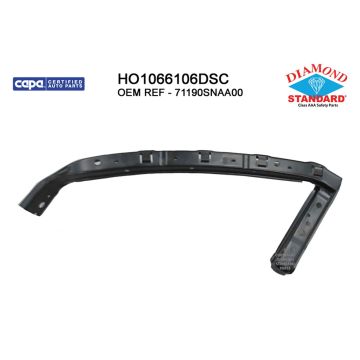 Bumper Bracket Front Left Upper CAPA for Honda Civic Hybrid Hybrid-L 2006-2011