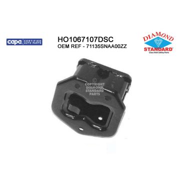 Bumper Bracket Front Right CAPA for Honda Civic Hybrid Hybrid-L 2006-2011