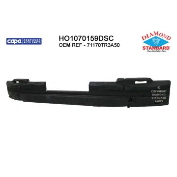 Bumper Impact Absorber Front CAPA for Honda Civic Hybrid-L Hybrid 2013-2015