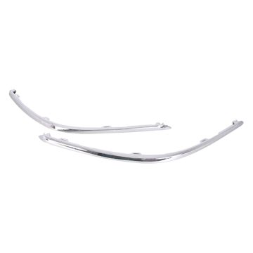 Bumper Cover Molding Rear Left Chrome CAPA for Honda Pilot Touring Elite 2019-2022