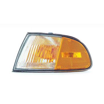 Turn Signal Light Front Left Signal/Marker Lamp Combo for Honda Civic Hatchback Coupe 1992-1995
