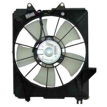Engine Cooling Fan Assembly Left Motor/Blade/Shroud Assy for Honda Odyssey 2005-2010