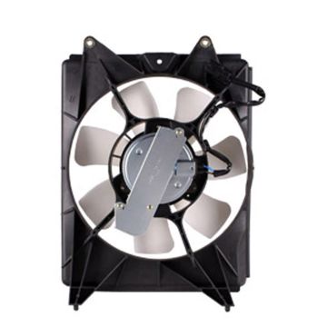 Engine Cooling Fan Assembly Right Denso Brand Motor/Blade/Shroud Assembly for Honda Civic HF EX-L LX EX GX DX Touring Natural Gas SE 2012-2015