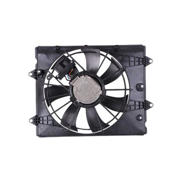 Engine Cooling Fan Assembly Motor/Blade/Shroud/Protector Assy for Honda Civic Sedan Coupe 2016-2021