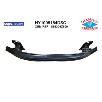 Bumper Cover Reinforcement Front w/o Intelligent Cruise Control CAPA for Hyundai Santa Fe Sport 2017-2018