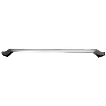 Bumper Cover Molding Front Center Upper Garnish Chrome for Hyundai Santa Fe 2019-2020